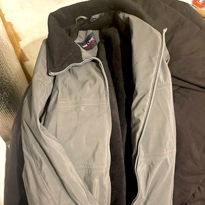 Mens Grey All purpose Jacket. Very comfortable. Only wore 2 times out grew.